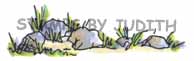 F-31 Rocks & Grass Border